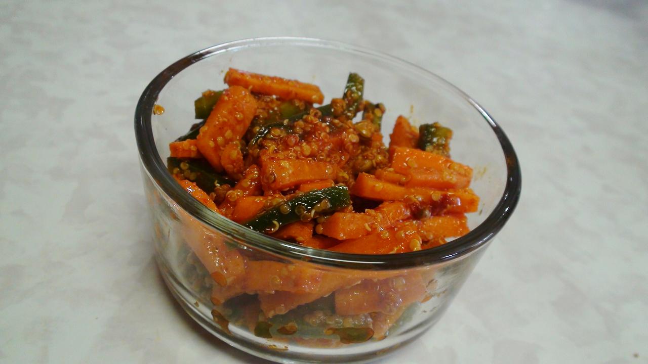 Carrot Pickle – Gajar ka Achar