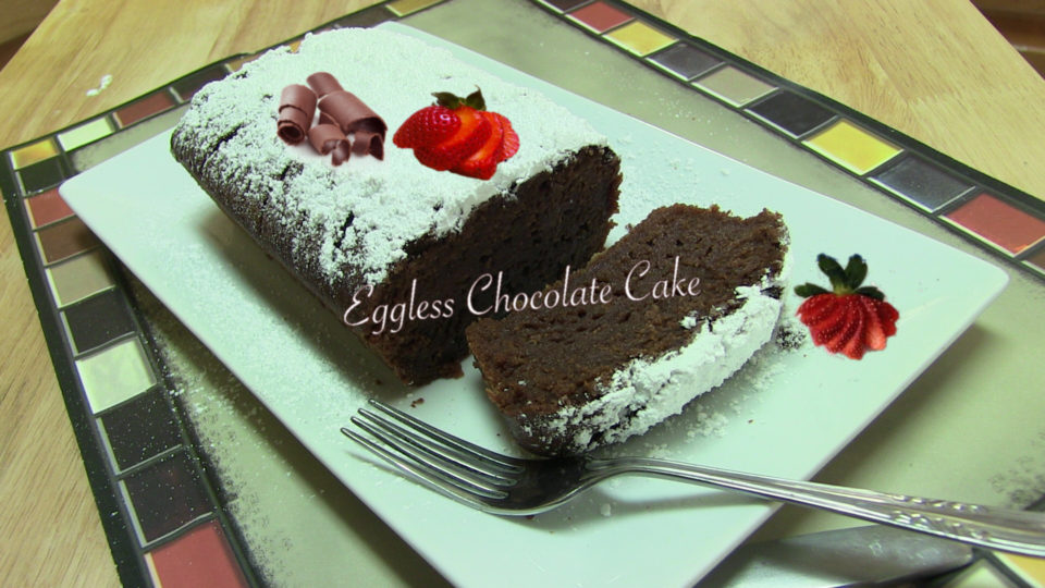 Easy Chocolate Cake Eggless