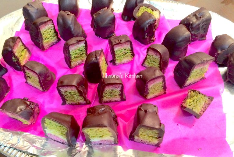 Tri-Color Truffle – Almond Cashew Pistachio Marzipan Sweet