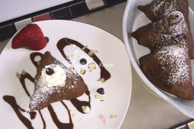 Chocolate Sweet Samosa