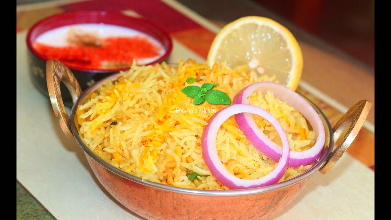 Plain Biryani | Quick & Easy – Welcome to Bhavna's Kitchen & Living!