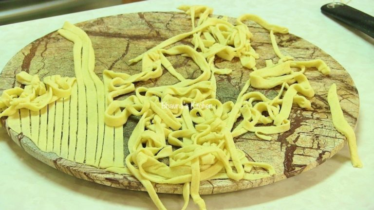 Homemade Pasta Noodles (No Eggs, No Machine)