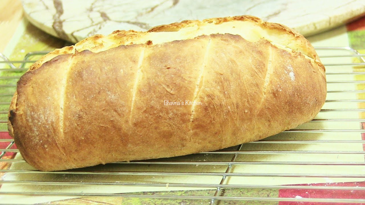 No Oven French Bread Loaf