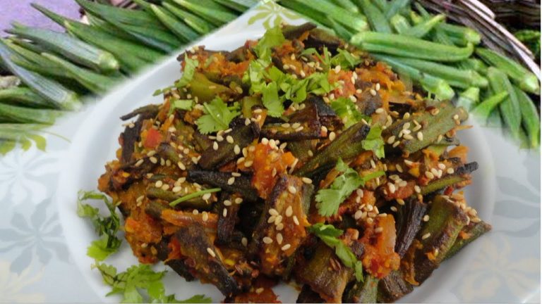 Bhindi Masala or Bhindi do Pyaza