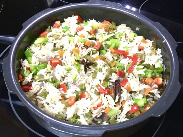 Pressure Cooker Pulao