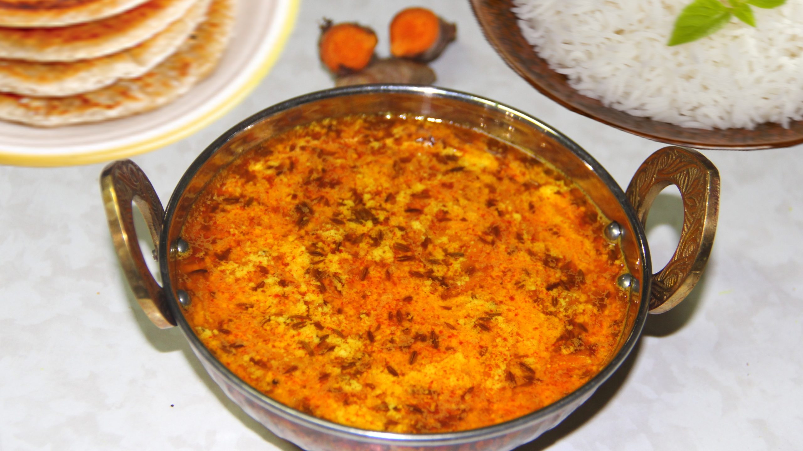 Kacchi Haldi / Raw Fresh Turmeric Rajasthani Curry Video Recipe| Bhavna’s Kitchen