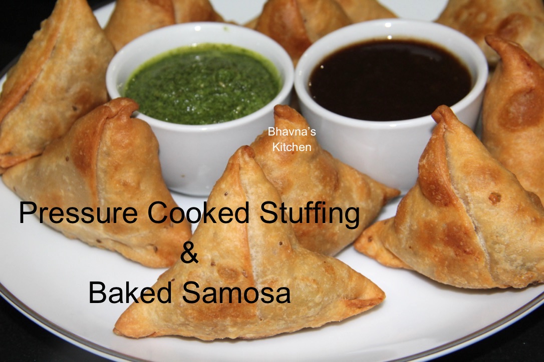 Baked Samosa – Pressure Cooked Stuffing