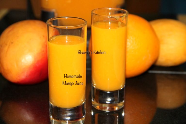 Homemade Mango Juice – Aam Ka Juice
