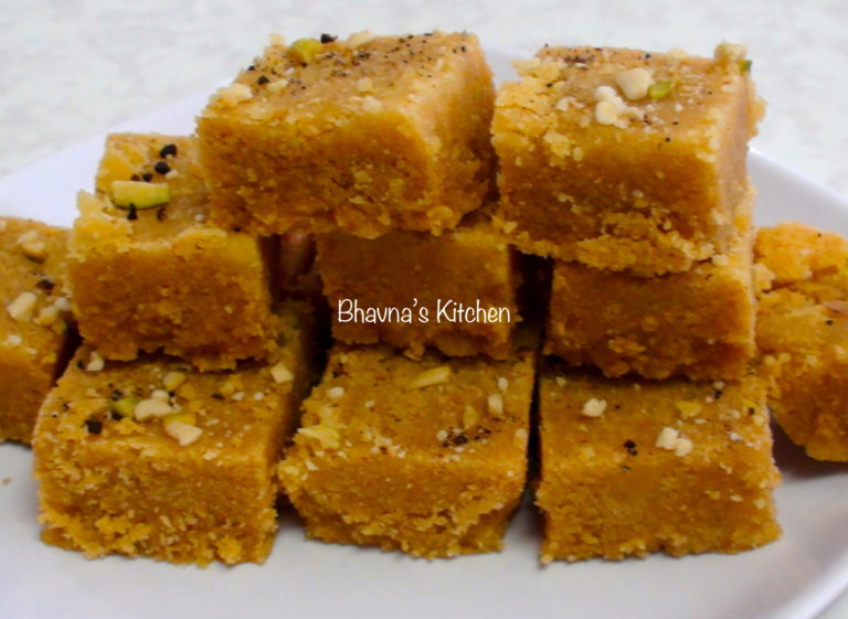 Mohanthal – Besan Fudge