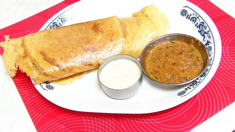 Mixed Daal Dosa – Lentil Crepes