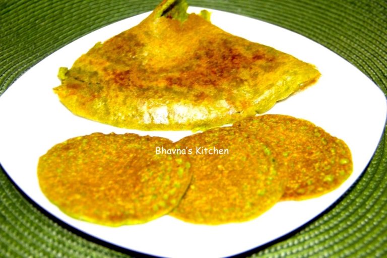 Oat Spinach Zucchini Chilla – Hara Bhara Besan Chilla
