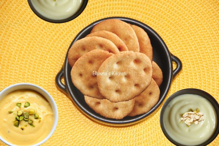 Rava Maida Puri for Shrikhand