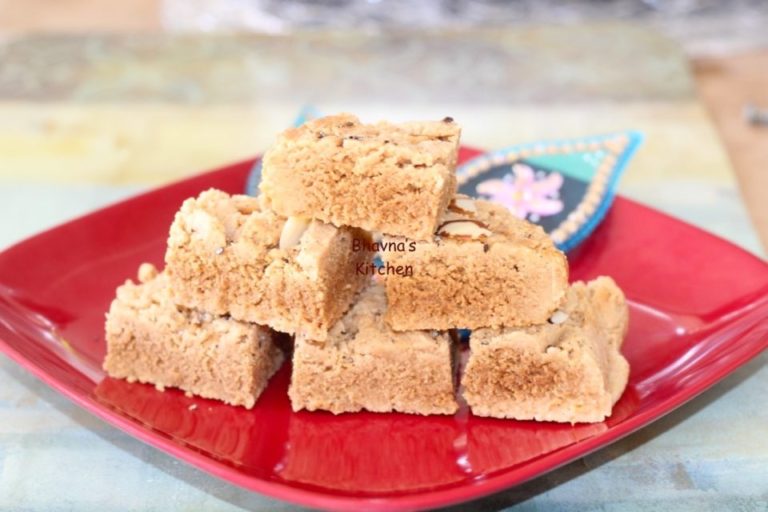 Badam Mysore Pak – Almond Fudge