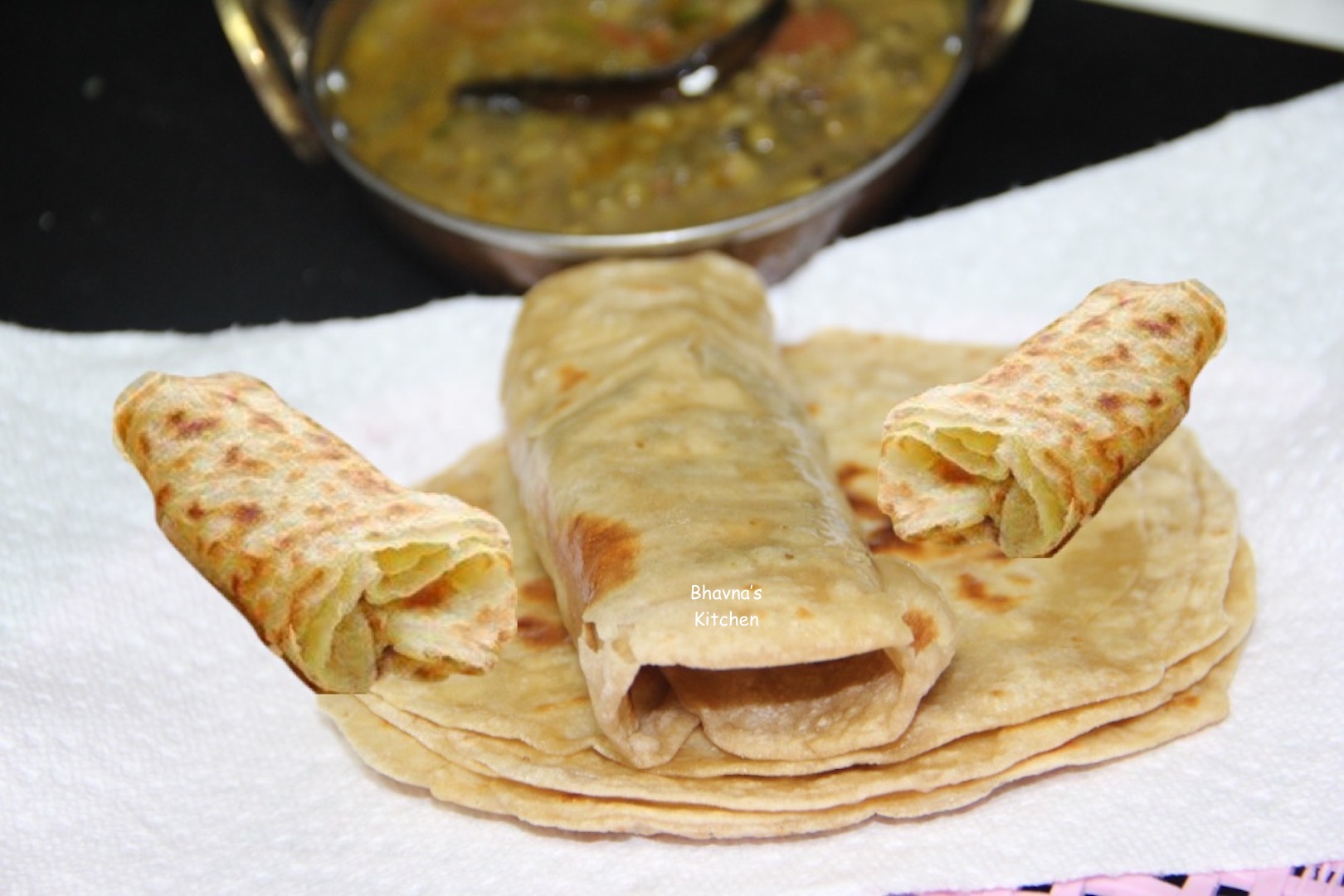 Atta Laccha Chapati – Pad Wali Roti