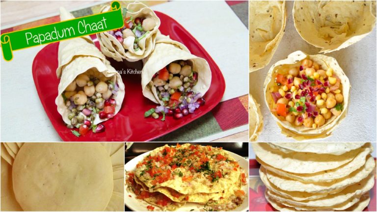 Papad or Papadum Art