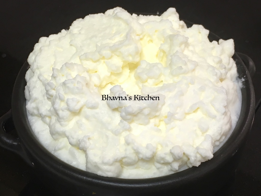 5-min Desi Makhan (Cultured Butter)