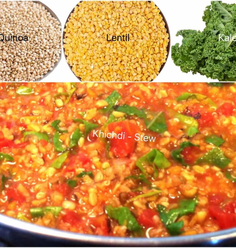 Quinoa Lentil Oat Khichdi – Stew