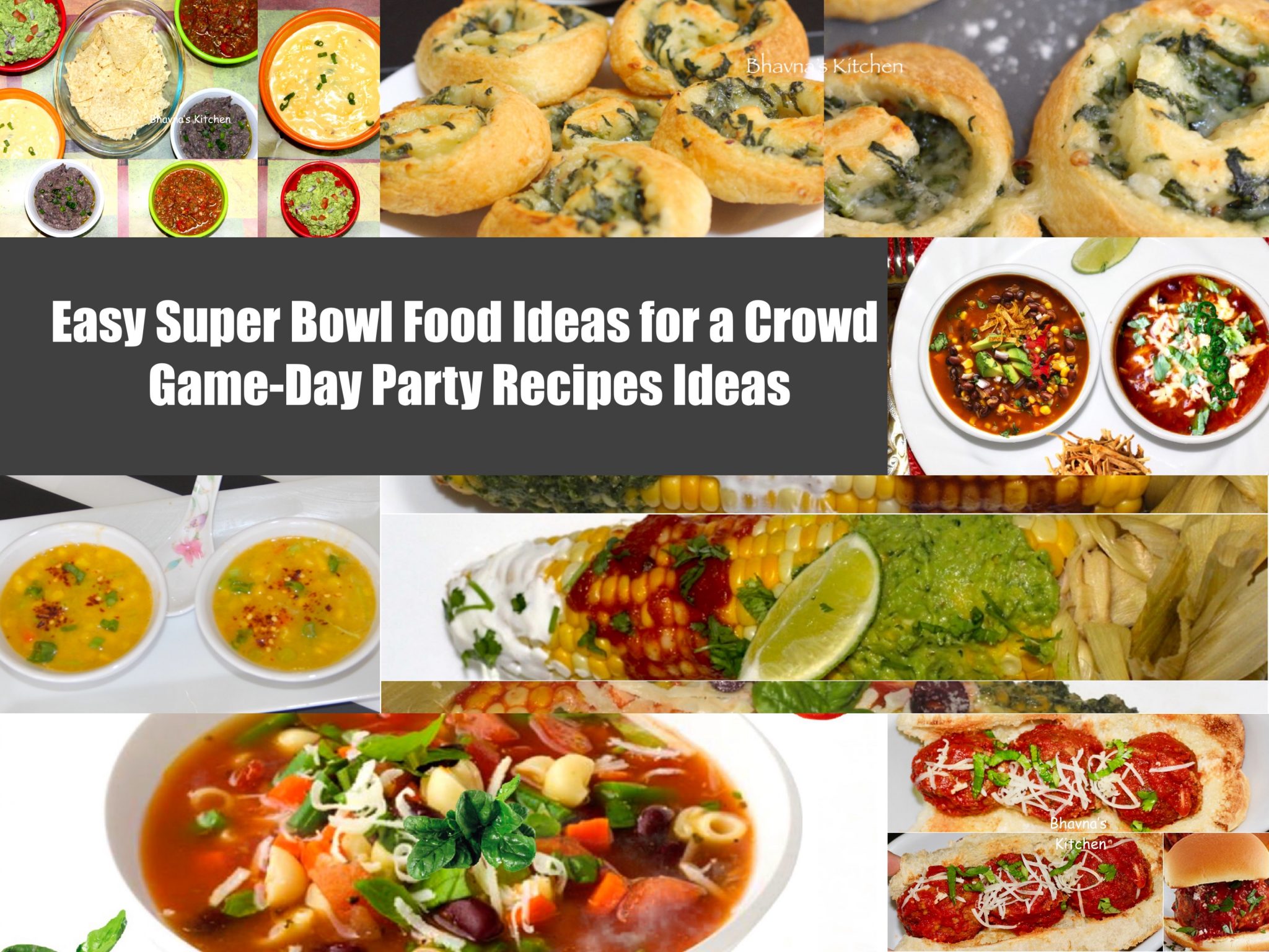 Easy Super Bowl Food Ideas for a Crowd – Game-Day Party Recipes Ideas