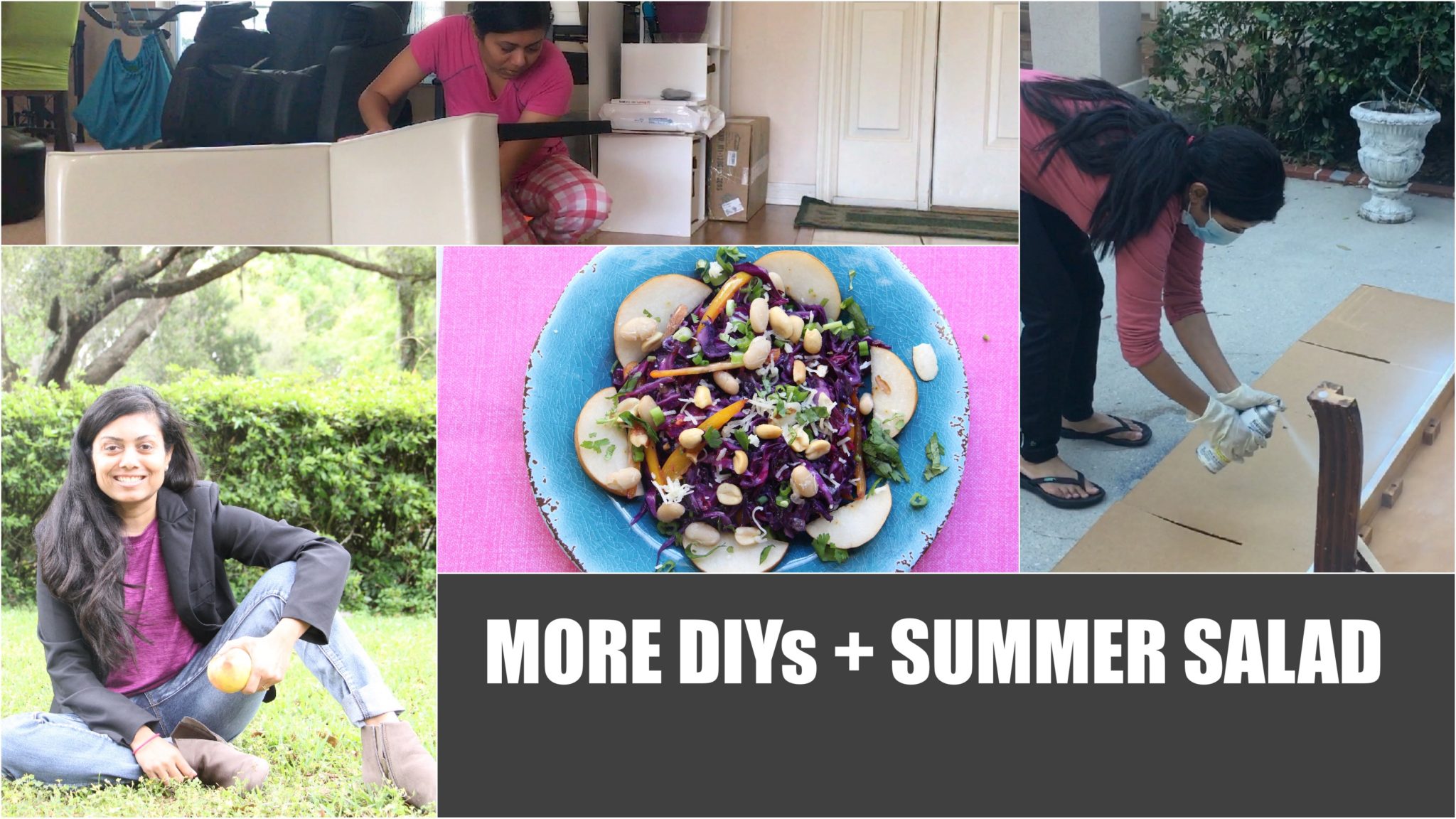 MORE DIYs + SUMMER SALAD Red Purple Cabbage Salad Video Recipe