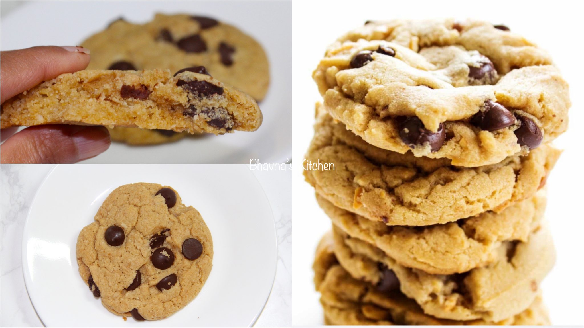 The Best Almond Flax Chocolate Chip Cookies