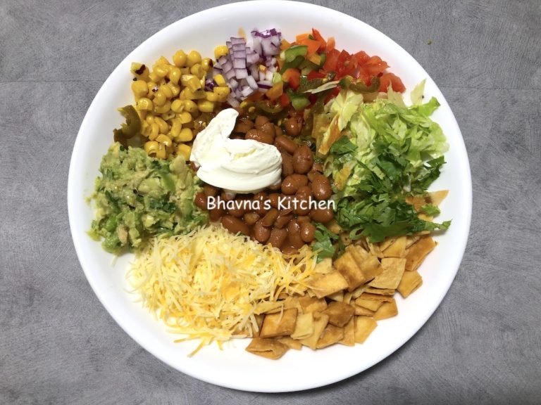 Mexican Salad – Indianized Mexican Bhel